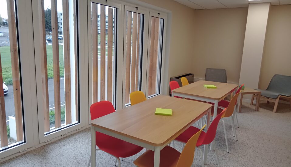 sallle à manger volontaires sains 2021